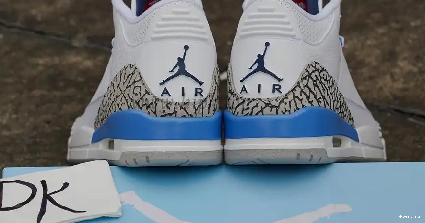 to Ready UNC Materials Ship Retail Retro Jordan 3 PK GOD 0521
